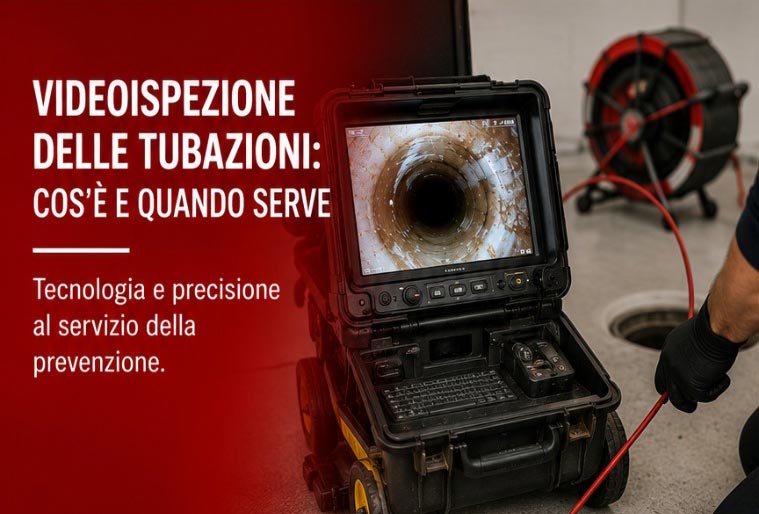 Videoispezione delle tubazioni: cos’è e quando serve